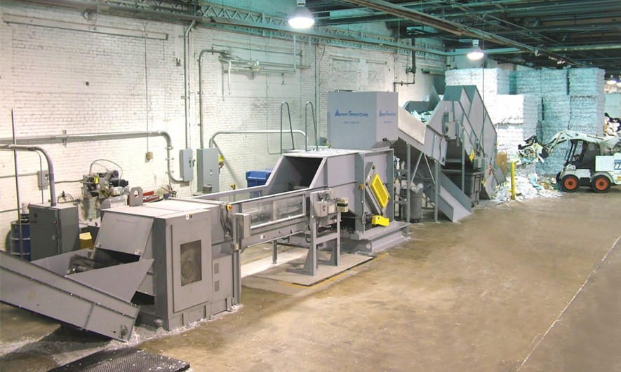 AMS-150000 Industrial Shredding System