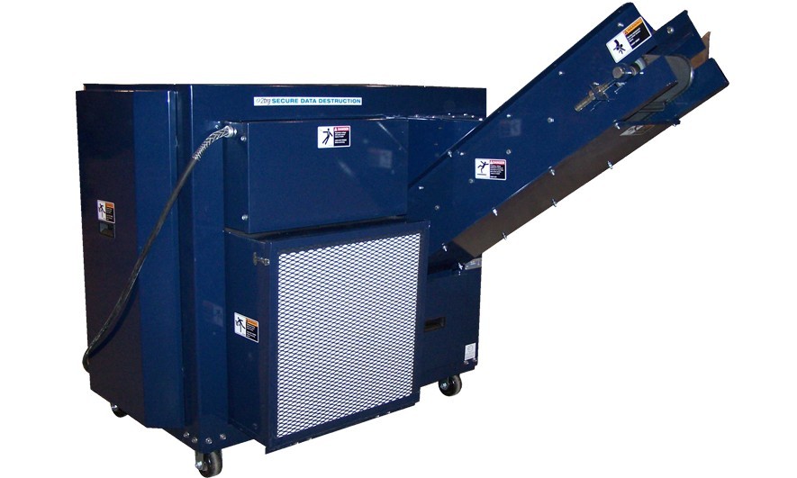 Series 3 Solid State Drive Shredder Air Filtration