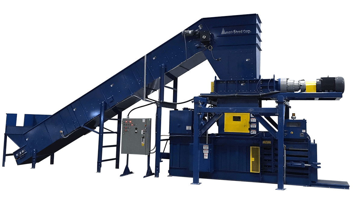 Industrial shredder machine