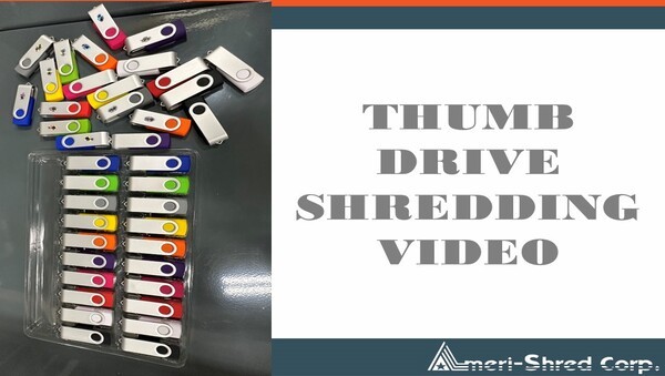 Thumb Drive Shredding Video
