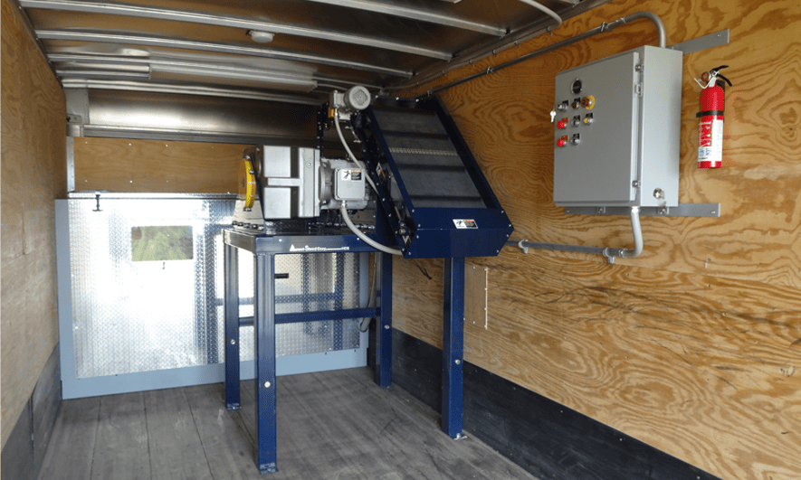 CWS-2000 Casino Waste Shredding Truck